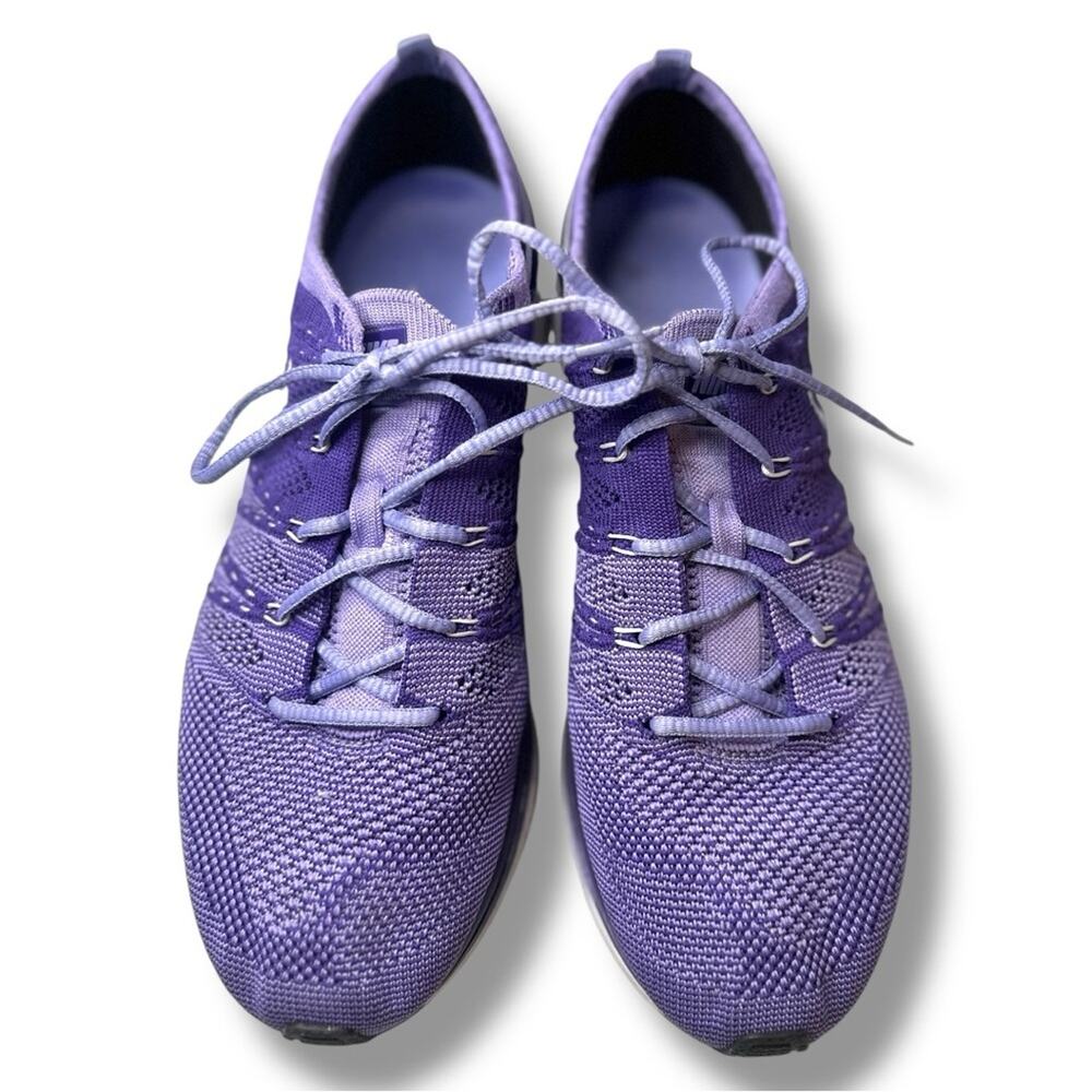 Nike Flyknit Trainer+ Court Purple 2012 OG Original Rare Men 8.5 Women 10